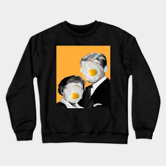 Egg face Crewneck Sweatshirt by Ding Dang